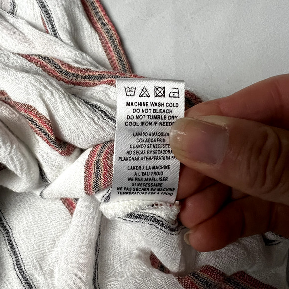 Kut From The Kloth Womens Small Surplice Sleeveless Drape‎ Top Coastal Beach - Picture 8 of 10